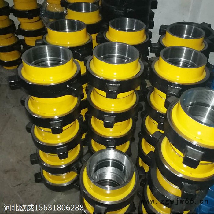 【景县欧威】螺纹三通由壬/法兰转换成高压由壬/200型高压由壬/高低压锤击由壬/高压管件由壬制作图7