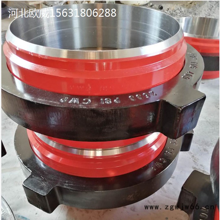 【景县欧威】螺纹三通由壬/法兰转换成高压由壬/200型高压由壬/高低压锤击由壬/高压管件由壬制作图5