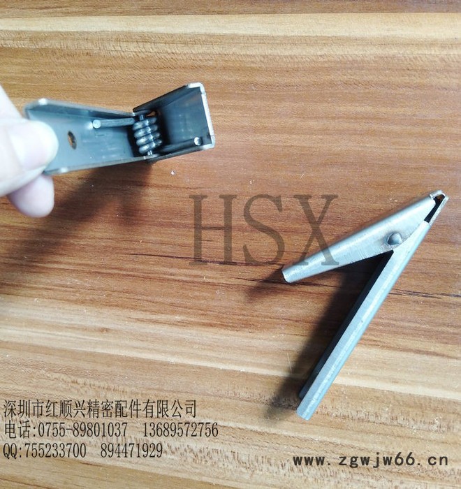 红顺兴 喷涂线吊夹夹头，涂布机夹子，夹头，夹式炉烤箱夹子图2