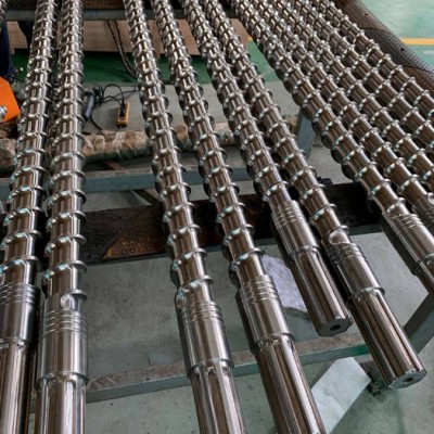 螺杆喷涂镍基合金_TUP专用螺杆_