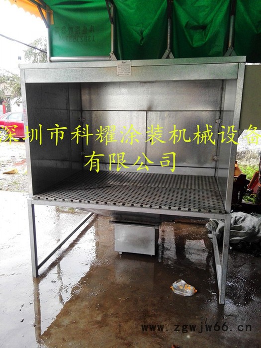 深圳科耀机械喷粉柜，静电喷粉机**喷**动喷粉台图8