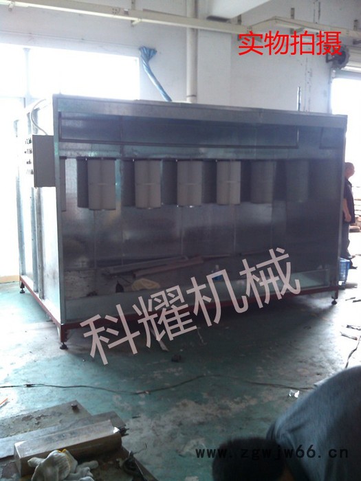 深圳科耀机械喷粉柜，静电喷粉机**喷**动喷粉台图3