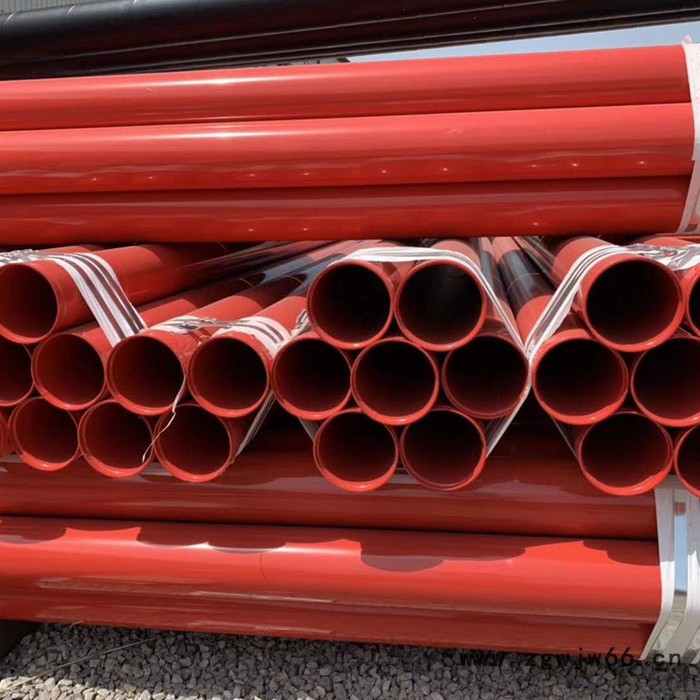 工业防腐涂塑钢管 法兰内外涂塑钢管永跃管件厂家图3