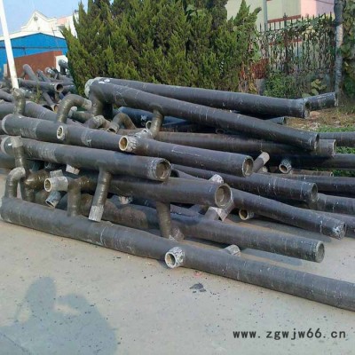 生产厂家加工耐磨损 玻璃钢脱硫塔喷淋层 玻璃钢碳化硅喷淋管道 乙烯基脱硫塔管件-河北一诺