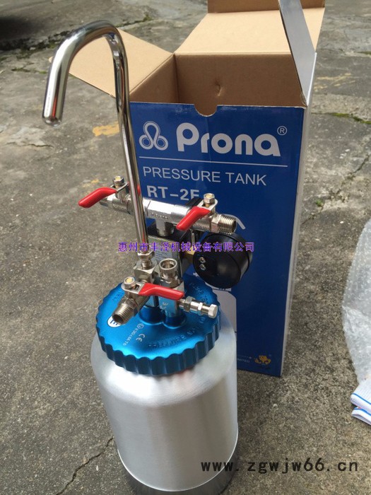 台湾宝丽RT-2E 2L升小涂料压力桶喷枪气动点胶设备RC-2E加压罐桶 喷涂工具 RT-2E压力桶图2