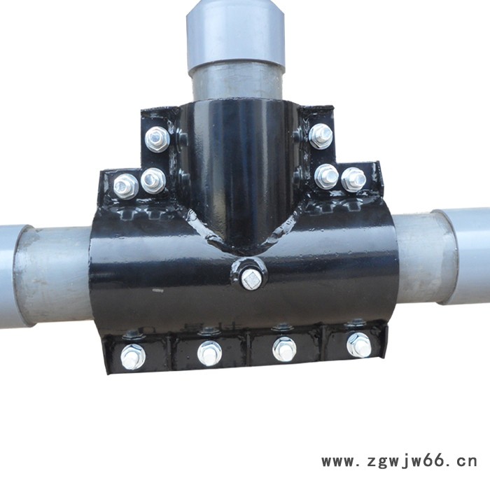 江苏常州供应伸缩器厂家 给水管件 钢塑管件  PE三通哈夫节  抢修节 堵漏器  补漏器图4