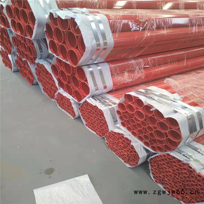 矿山用涂塑钢管法兰连接涂塑钢管沧乐盛管件厂家图3