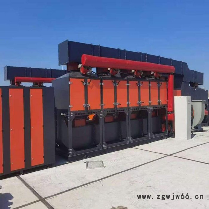 抚州高沸点有机废弃催化燃烧 喷涂废弃处理催化燃烧设备 欣千环保 质量可靠 诚信经营图2