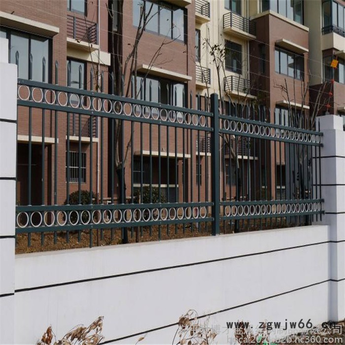 公园锌钢护栏 静电喷涂锌钢护栏 博才金属批发图4