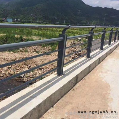 钢管静电喷涂护栏 桥梁护栏价格 防撞护栏立柱 等级 天津瑞德隆