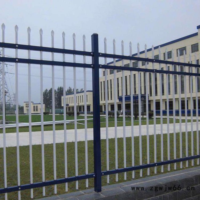 公园锌钢护栏 静电喷涂护栏 别墅楼顶防护栏 品贤 量大从先图2