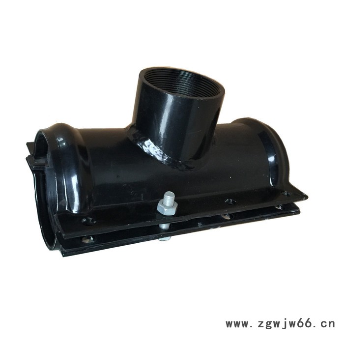 伸缩器厂家 钢塑管件 给水管件 塑管用钢塑丝口哈夫三通  抢修节 堵漏器图2