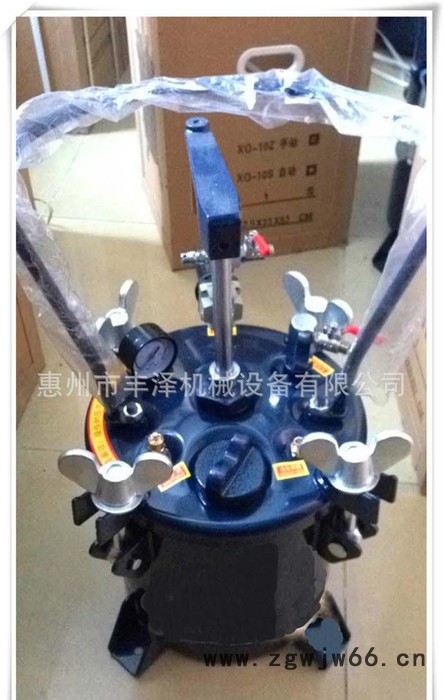促销气动10L涂料压力桶/台湾原装喷枪/油墨搅拌机/手动搅拌压力桶图2