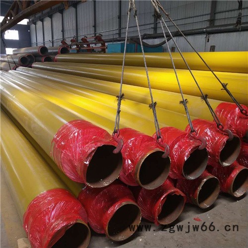 沧州拓荣制造 聚氨酯保温钢管 预制直埋保温管 保温管件图2