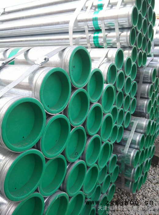 批发 静电喷涂镀锌管 涂塑消防管 热镀锌钢管图2