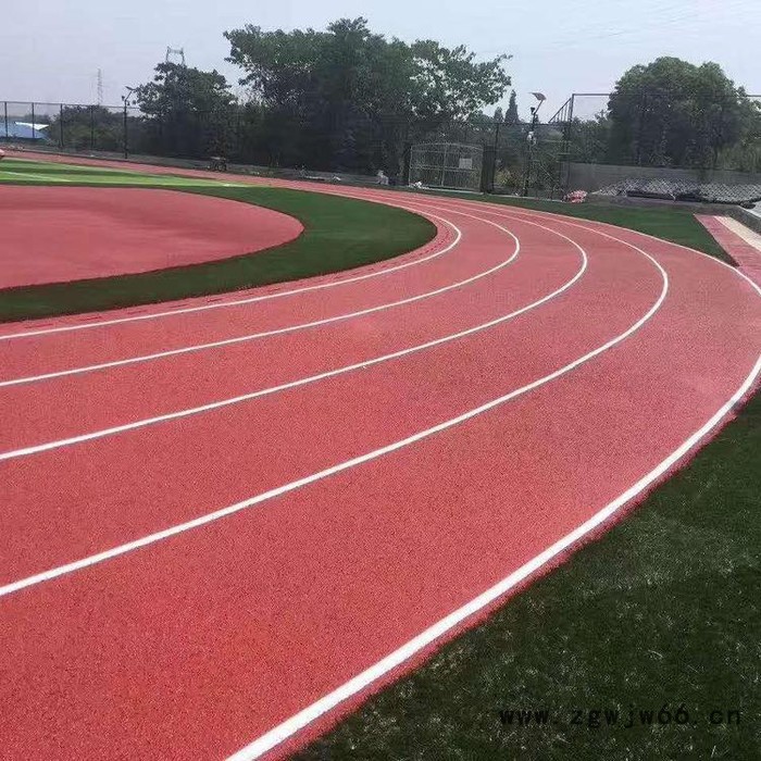 广欧塑胶跑道小学操场中学操场活动中学复合型跑道EPDM+面层喷涂图8