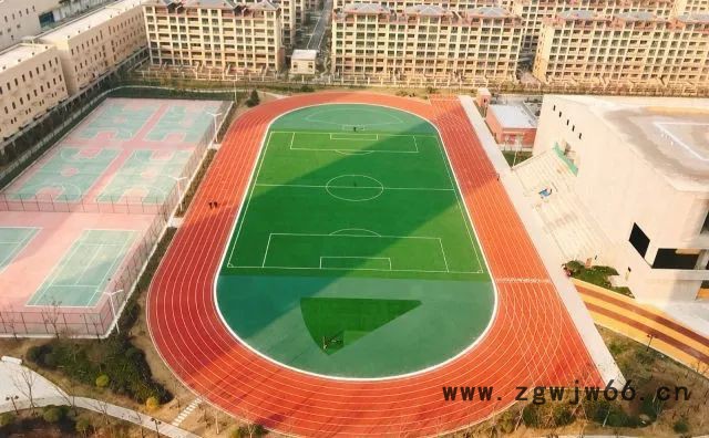 广欧塑胶跑道小学操场中学操场活动中学复合型跑道EPDM+面层喷涂图4