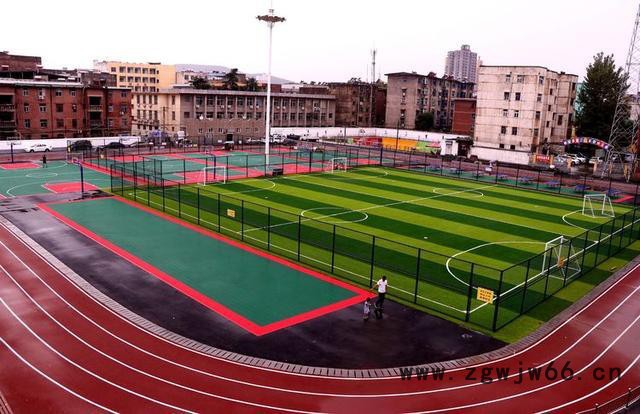 广欧塑胶跑道小学操场中学操场活动中学复合型跑道EPDM+面层喷涂图3