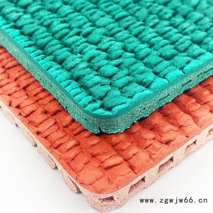 广欧塑胶跑道小学操场中学操场活动中学复合型跑道EPDM+面层喷涂图2