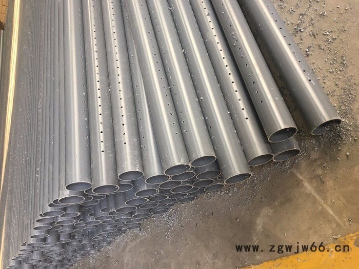 恒泰牌硬式PVC排水管型号80国标穿孔管现货 pvc排水管件