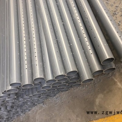 恒泰牌硬式PVC排水管型号80国标穿孔管现货 pvc排水管件