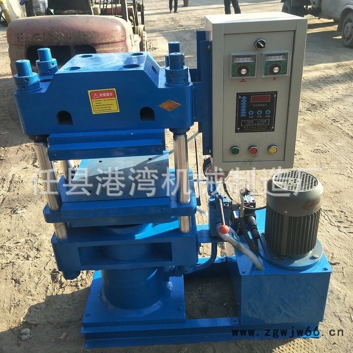 胶塞硅胶套喷涂塞模压机 大小平型垫片成型机 半自动硫化机图3