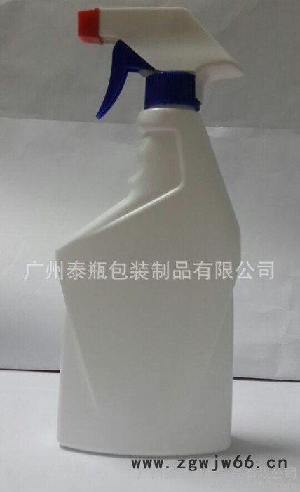生产500ML玻璃水瓶喷枪胶瓶扁瓶油污净塑料i瓶化妆品瓶34