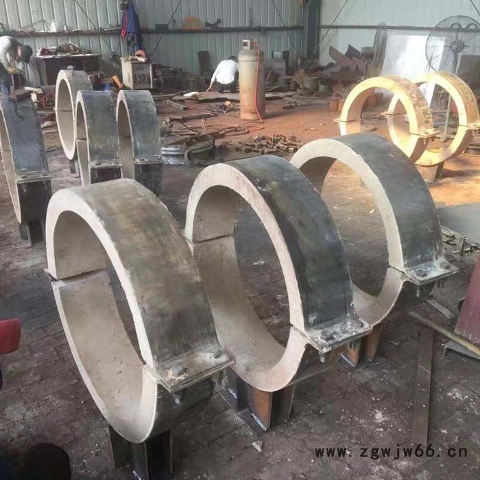 厂家直供 蛭石管托 聚氨酯隔热管托 滑动 隔热管托  昊盐管件图5