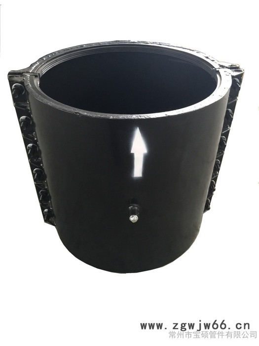 伸缩器厂家 给水管件 钢塑管件  钢筋混凝土管 I级管 直管哈夫节 抢修节  堵漏器图4