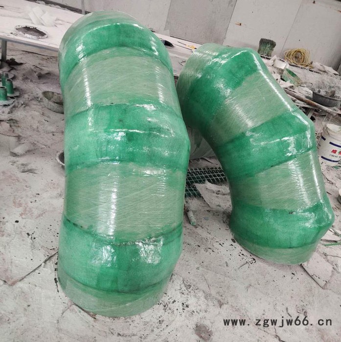 枣阳 玻璃钢喷淋管弯头 万诚 玻璃钢净化塔弯头 玻璃钢手糊弯头图5