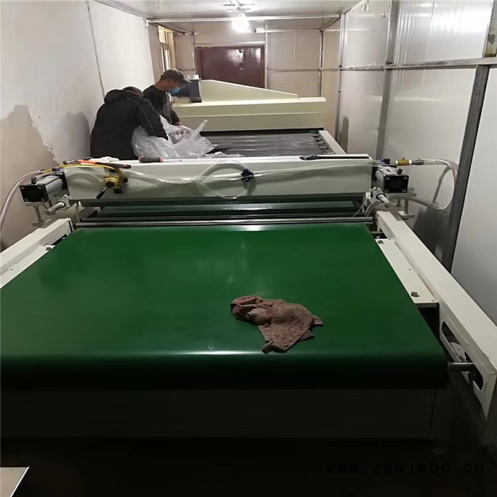 厂家** 多功能喷涂固化一体机 UV光油淋涂机 竹木纤维淋幕机价格图2