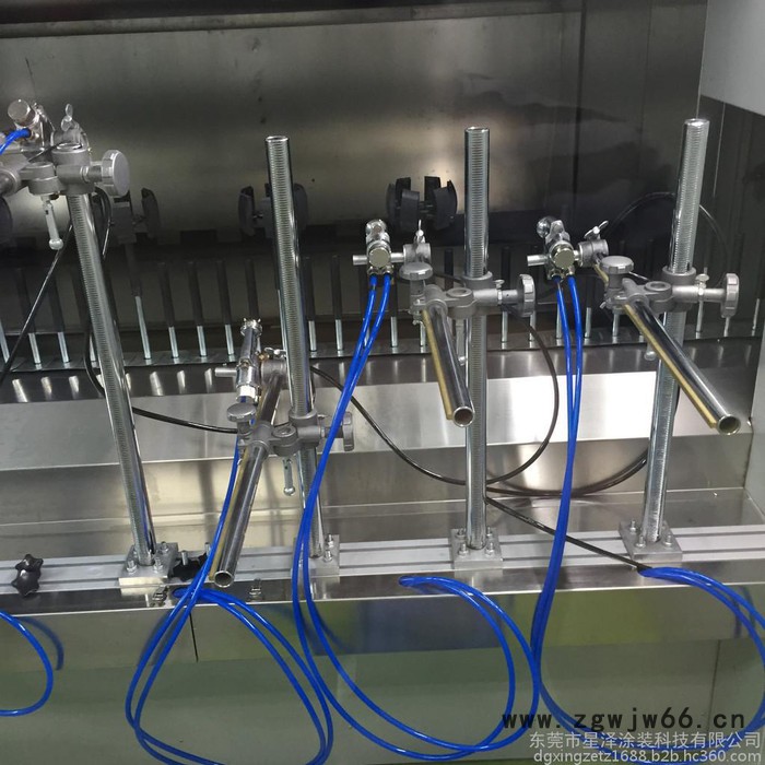 厂家批发涂装线带刻度镀鉻喷枪漆架 涂装线喷漆支架 可调节喷漆架图4