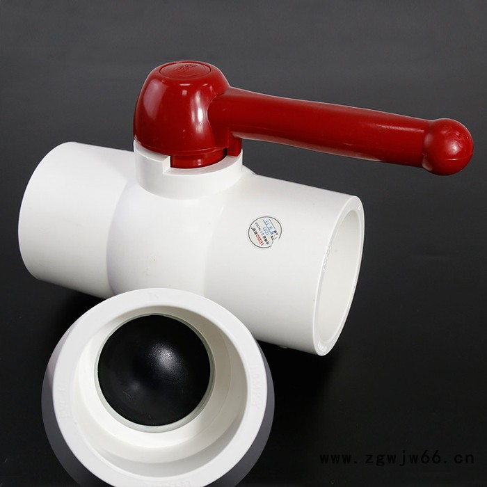 格强650140--110PVC水管接头配件三通弯头直接球阀PVC管件接头给水管件 PVC接头图2