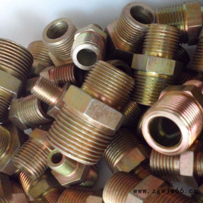 【鸿瑞】专业生产 液压管件异性接头 胶管接头 对丝 单丝 焊丝异型件图2