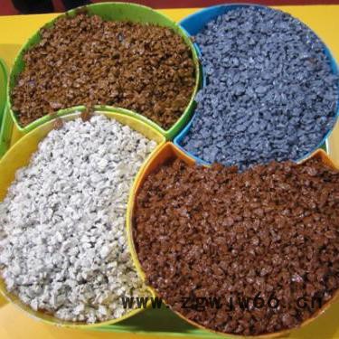 德广筑路设备生产供应 MMA彩色沥青 冷拌彩色沥青 透水混凝土材料 彩色沥青喷涂图2