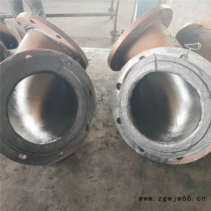 沧浩生产DN25衬胶管件 丁基橡胶管  衬胶管道定做图5