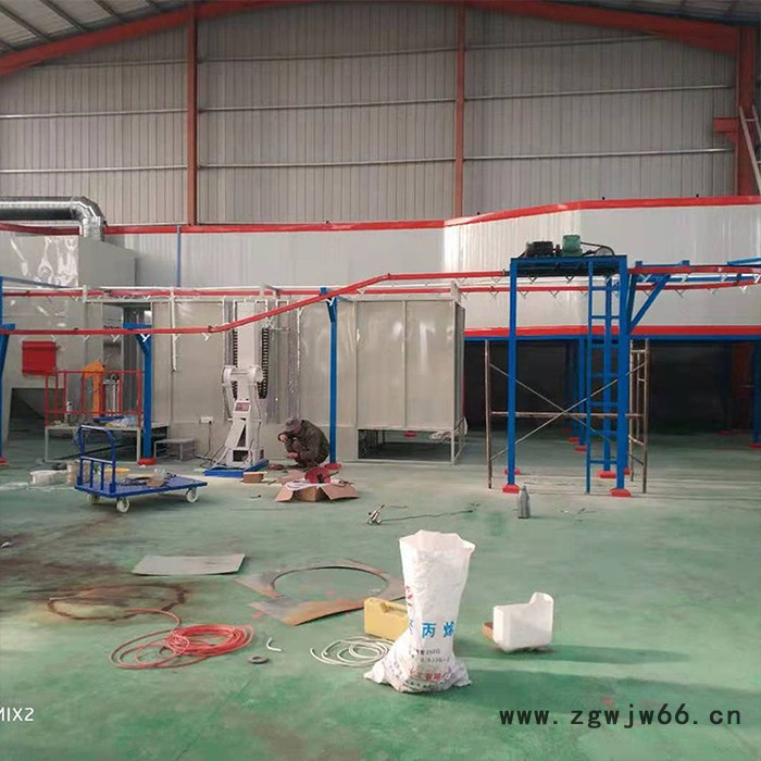 宗辰  大型悬挂喷涂流水线厂家静电喷涂设备图3