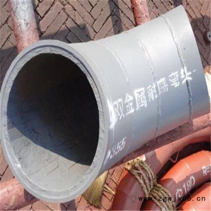 特力达耐磨管道 高络合金耐磨弯头 陶瓷贴片弯头 大口径耐磨管件定制图2