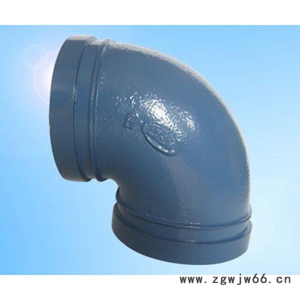 潍坊泽田管业**90度弯头沟槽管件图3