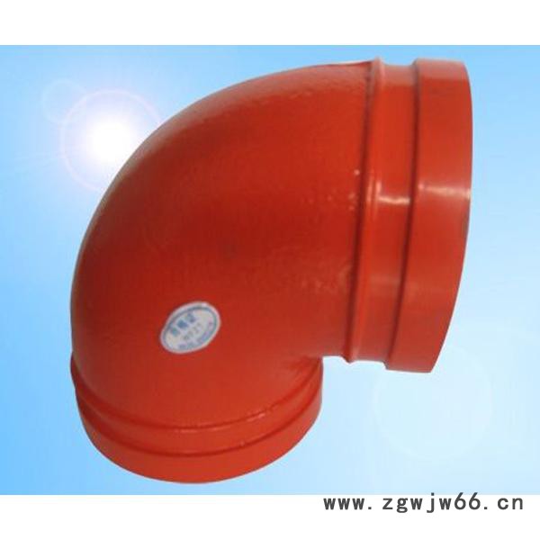 潍坊泽田管业**90度弯头沟槽管件图2