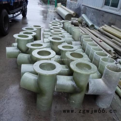 现货促销 玻璃钢管件玻璃钢弯头三通玻璃钢夹砂管道玻璃钢下水管道厂家订做销售图2