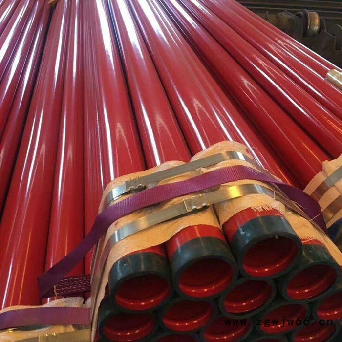 焊接涂塑复合钢管 外3pe内涂塑钢管永跃管件厂家图3