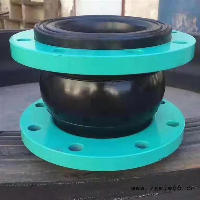 孟村盐山管件厂供应 可曲挠橡胶接头 法兰补偿器  型号齐全图5