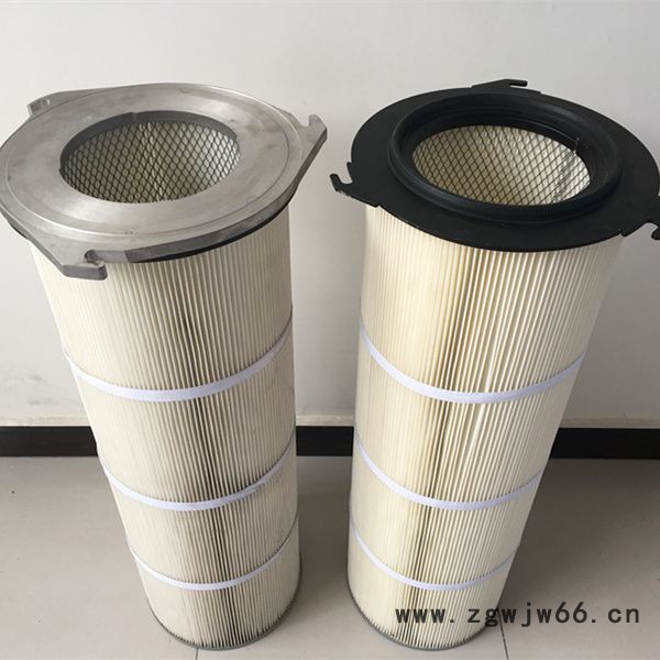 【炎辰】三螺栓吊装除尘滤芯 螺杆吊装除尘滤筒 喷涂滤筒图2