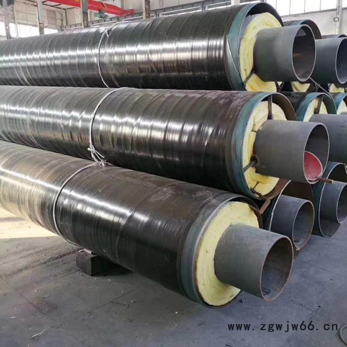 亿钢 钢套钢蒸汽保温管 聚氨酯保温管件 直埋式聚氨酯保温管 聚氨酯保温管道厂家 聚氨酯保温管生产厂家图3