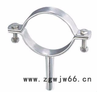 杰克龙  直销 201 304卫生级管卡 管子夹不锈钢管件 支架管托接头卡扣 **图3