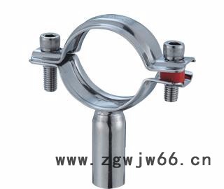 杰克龙  直销 201 304卫生级管卡 管子夹不锈钢管件 支架管托接头卡扣 **图2