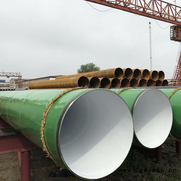 沧州江鸿 喷涂环氧粉末防腐钢管 环氧粉末涂覆钢管 厂家报价图3