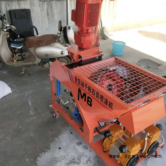 悍博 内墙粉刷石膏喷涂机 喷粉刷石膏机器 多功能粉刷石膏机图4