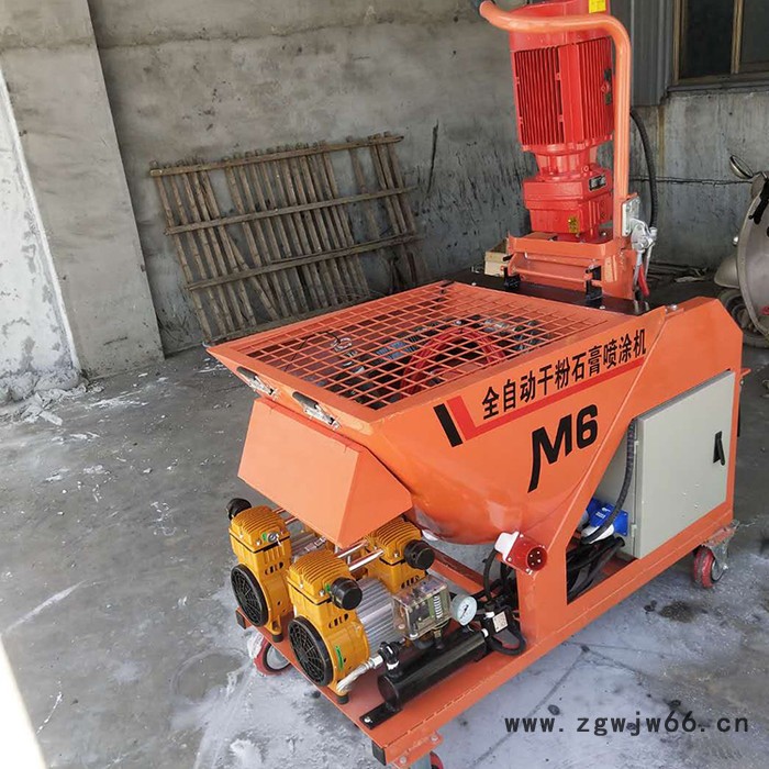 悍博 内墙粉刷石膏喷涂机 喷粉刷石膏机器 多功能粉刷石膏机图1